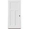 Codel Doors 36"x96"x1-3/4" Primed 3-Panel Mission Interior Shaker 20min Fire Rated 7-1/4" LH Prehung Door 3080134PRI840320MLH26DB714 - alternate 1